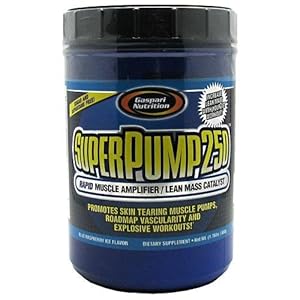 Gaspari Nutrition Super Pump 250 800g Blue Raspberry