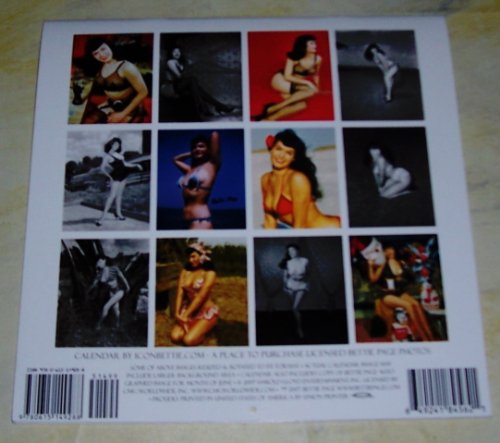 Bettie Page 2008 Square Calendar
