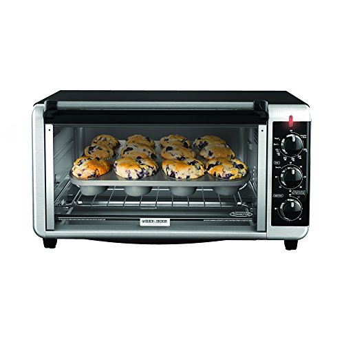 Black And Decker TO3250XSB 8 Slice Extra Wide Toaster Oven eBay