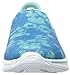 Skechers Performance Women's Go Walk 4 Flourish Walking Shoe,Aqua,8.5 M US