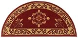 IMAGE OF Half Round Jardin Hearth Rugs 44