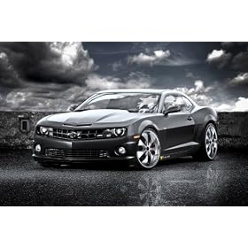 Chevrolet Camaro SS Poster Print 36 x 24 inch Large A1 size Maxi