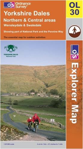 Yorkshire Dales: Northern and Central Areas (OS Explorer Map)