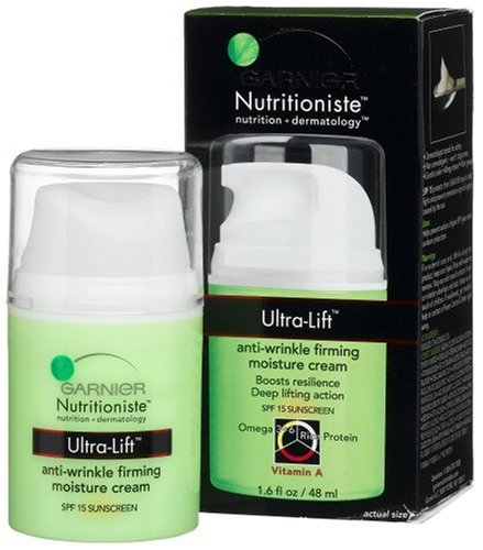 Garnier Nutritioniste Ultra-Lift Anti-Wrinkle Firming Moisture Cream SPF15 (Pack of 3)