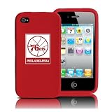 iPhone 4 and 4S Silicone Case - Philadelphia 76ers