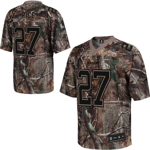 Reebok Baltimore Ravens Ray Rice Realtree Replica Jersey Large