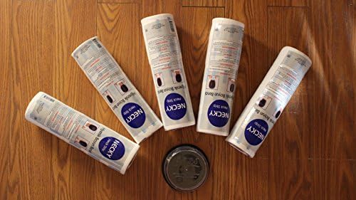 5 Rolls of Professional Barber Neck Strip/ Paper with a Free Display Box