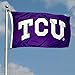 TCU Horned Frogs Large TCU Logo 3x5 College Flag