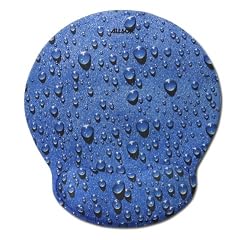 Allsop 28822 Mouse Pad Pro Memory Foam Mouse Pad (Raindrop Blue)