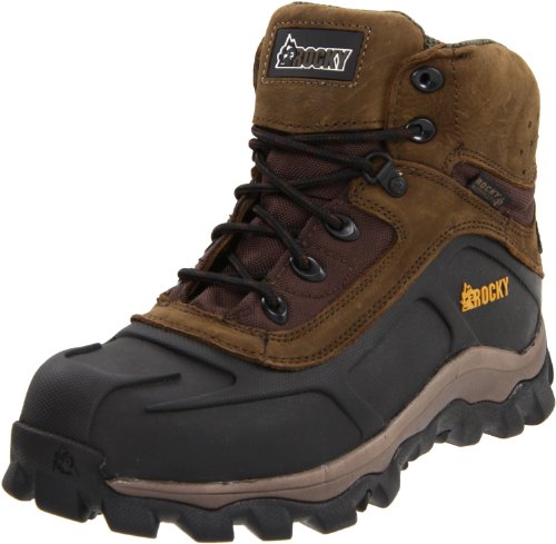 Rocky Men's Grit Armor 7108 Hunting Boot,Brown/Black,12 M US