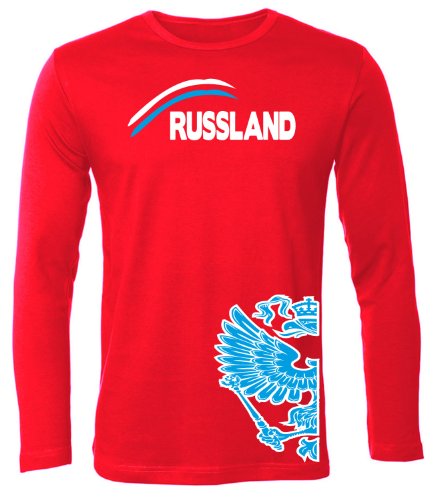 FUSSBALL EM 2016 – RUSSLAND FANSHIRT 3205(HL-R) Gr. XXL