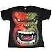 Search : THE INCREDIBLE HULK "HULK FLEM" Licensed Marvel Black Youth Tee