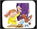 Mouse Pad with adult, humans, human, body, individuals, people, individual, child, pets, cats, persons, person, patting