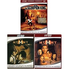 The Mummy (HD DVD)/The Mummy Returns (HD DVD)/The Scorpion King (Combo HD and Standard DVD)(3 Pack)