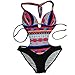 Sexy Womens One Piece Monokini Swimwear Ethnic Style Swimsuit Beach Wear