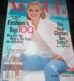 Vogue Magazine April 1998 Amber Valletta (Single Back Issue)