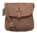 Leaderachi - 100% Genuine Real Vintage Hunter Leather Handmade Unisex Sling Bag ["TURIN" (MUSKAT)] RS.1799.00