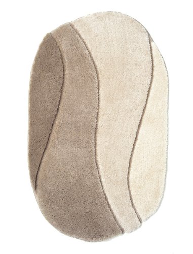 Ridder 7223090-350 Teppich ca. 60 x 100 cm, 100% Polyacryl, Atlantic beige