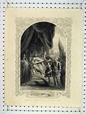 SCENE SIGNING MAGNA CARTA KING JOHN LYNN MARSHES PRINT