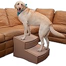 Pet Gear Easy Step II Extra Wide Pet Stairs, 2-step/for cats and dogs up to 200-pounds, Tan