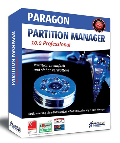 Paragon Partition Manager 10 Professional Edition
