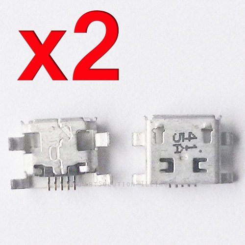 ePartSolution-2 X Medion 7 Tablet Lifetab E7312 MD 98488 Charger Charging Port Dock Connector USB Port Repair Part USA Seller