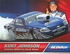 2007 Kurt Johnson AC Delco NHRA drag racing postcard