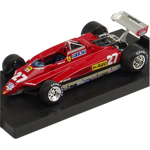 Cover image : brumm 1/43スケール フェラーリ 126C2 1982 サンマリノGP G.ヴィルヌーヴ