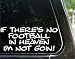 If there's no FOOTBALL in heaven - I'm not goin'! funny decal / sticker