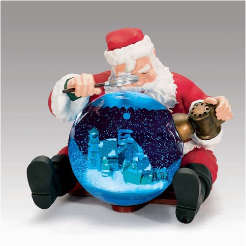 Mr. Christmas Animated Musical Santa Snow Globe #78266
