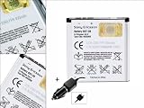 BST-39 Batterie pour Sony Ericsson W380i + Chargeur allume cigare
