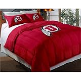 Utah Utes Comforter Set: Twin Comforter with Shams