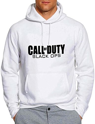 Call of Duty Black Ops Unisex Hoodie Sweatshirt White 3XL