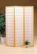 All new item 3 panel natural room divider shoji screen