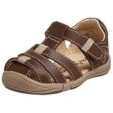 Jumping Jacks Toddler Sand Dollar First Walker,Dark Brown Leather,8 2 US Toddler