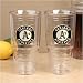 Oakland Athletics Cups, Mugs & Shots : Tervis Tumbler Oakland Athletics 2-Pack 24oz. Team Logo Tall Tumbler Cups