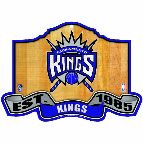 NBA Sacramento Kings 11-by-17 inch Established Wood Sign