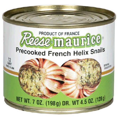 Reese Maurice Snail No Shell, 12 Count, 7-Ounce Units (Pack of 6) by Reese Maurice