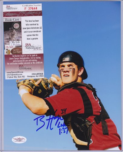 Bryce Harper Washington Nationals Signed Autographed Photo Jsa Coa Matching Numbers