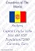 Educational Fridge Magnet-World Countries-Andorra