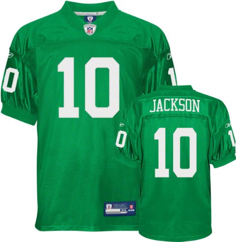 DeSean Jackson Authentic Jersey: Philadelphia Eagles #10 1963 Kelly Green Authentic Throwback Jersey