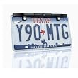HD Ultra Slim Bar Type License Plate Camera Black