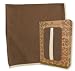 Pixel Organics 100% Certified Organic Waffle Weave Swaddling Blanket in Bark