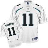 Reebok Jacksonville Jaguars Blaine Gabbert Replica White Jersey Large