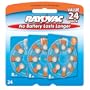 Rayovac Hearing Aid Batteries, Size 13, 24-Count Packages (Pack of 2)