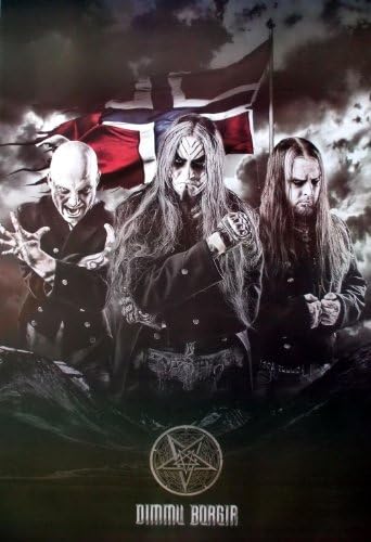 7018-M Dimmu Borgir Norwegian Black Metal Band From Oslo Norway Wall Decoration Poster Size 24"x35"