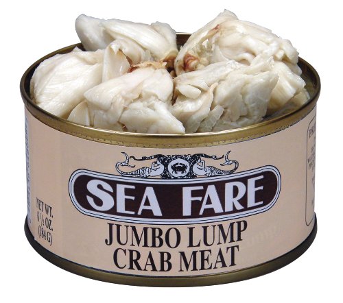 Sea Fare Jumbo Lump Crab Meat, 6.5-Ounce (Pack of 2)