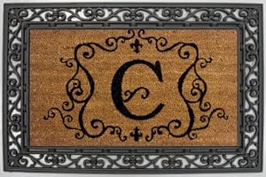 Monogram Coir Doormat - C