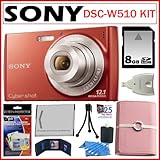 Sony Cyber-Shot DSC-W510 12.1 MP Digital Camera with 4x Wide-Angle Zoom and ....