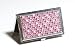 image and picture of Swarovski Pave Crystal Business Card Holder Case Multi-Colored Pink -
